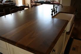 Omg I M In Love With This Countertop Wide Plank Walnut Finished With Water Wood Countertops Kitchen Kitchen Remodel Countertops Replacing Kitchen Countertops