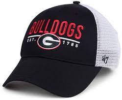 47 Georgia Bulldogs Bulldogs Inaugural Adjustable Snapback Cap Georgia Bulldogs Georgia Bulldogs Hat Snapback Cap