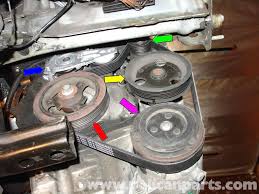Mini cooper engine schematic auto mini cooper engine parts diagram free 137 mini cooper seat wiring diagram 2005 mini cooper s engine diagram. Mini Cooper Serpentine Belt Replacement R50 R52 R53 2001 2006 Pelican Parts Diy Maintenance Article