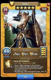 Includes season 2, season 3, challenge event, and seasonal event heroes. Odin Empires And Puzzles Hero Review Valhalla