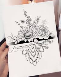 As tattoos grow in popularity and prominence, some designs rise above others as the most popular categories of designs, and one of those categories is flowers. Pin By Charlotte Jayne On Tattoo Band Tattoo Designs Sleeve Tattoos Cover Tattoo