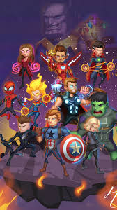 2880x1800 iron man 4k wallpaper. 540x960 Chibi Avengers Endgame 540x960 Resolution Hd 4k Wallpapers Images Backgrounds Photos And Pictures