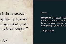 We did not find results for: 50 Kata Kata Motivasi Hijrah Dan Istiqomah Terbaik Dan Bijak