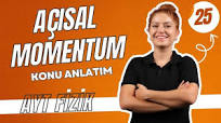 Açısal Momentum | Dönme | AYT ÇEMBERSEL HAREKET | 12.SINIF AYT FİZİK| AYT  FİZİK KAMPI |25. Gün