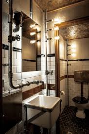 Simplehuman skl home the lakeside collection threshold wondershop zenna home beige black blue brown clear gold gray. 28 Industrial Style Bathrooms Design And Decor Ideas Viviehome Industrial Style Bathroom Bathroom Styling Bathroom Design