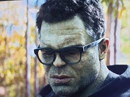 In Avengers Endgame: Prof. Hulk can be seen to wearing glasses which is  nicely detailed with fingerprints which obviously would exist on glossy  black frames, probably my favourite little detail from the