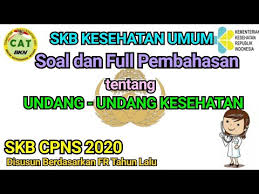 We did not find results for: Undang Undang Kesehatan Soal Dan Pembahasan Skb Kesehatan Cpns 2020 Youtube