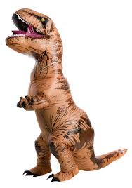 Jurassic World Plus Size Inflatable T Rex Costume