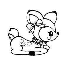 Rudolph the red nosed reindeer coloring page. Baby Deer Coloring Sheets By Deer Coloring Pages Deer Coloring Pages Deer Coloring Pages C Kawaii Coloring Pages Deer Coloring Pages Cute Animal Coloring Pages