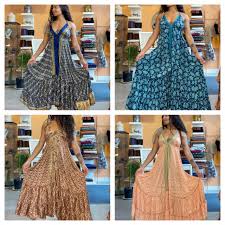 GANNI VESTIDO TÚNICA Talla L Seda Encaje/Rayón Floral Ligero Relajado  Holgado L EUR 93,61