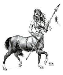 centaur girl drawing female mythological creatures coloriage mario zombie