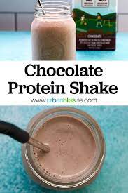 Chocolate Post Workout Protein Shake Recipe Fitness Protein Shakes Post Workout Protein Shakes Chocolate Protein Shakes