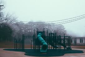 You Know I Had To Do It To Em Empty Street Nobody S Been To That Playground For Years The Swings Are Only Blown By The Wind And The Slides Haven T Been Touch Photography Thirteen Reasons Why Aesthetic