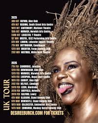 🎫 On sale now! 🎫 Taskmaster, QI and Live At The Apollo star Desiree Burch  is back out