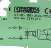 PHOENIX CONTACT DEK-OE-5DC/24DC/100KHZ TERMINAL BLOCK