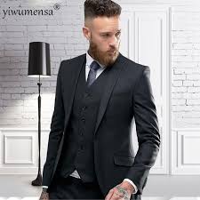 Der richtige anzug zur hochzeit, ob als gast, bräutigam, trauzeuge oder brautvater. Ywms 112 Ankunft Mass Schwarzer Frack Manner Anzug Set Kleid Schlanken Hochzeitsanzuge Herren Grau Brautigam Smoking Jacke Hosen Jacke Black Tailcoat Men Suit Settailcoat Men Aliexpress