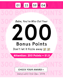 You can get 100 bonus points for signing up to shein and verifying your account. Shein Uk Use 200 Bonus Points Before They Re Gone Milled