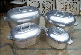 It measures approx 13 1/2 handle to. Wagner Ware Magnalite 4263 4265 4267 4269 Oval Roaster Ms2 Queensofcookware
