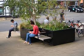 Street Design Stratum Planter Seating Unit 5 Of 8 Planters Street Design Tree Planters