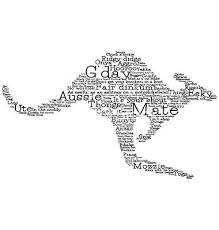 Kangaroo Made From Australian Slang Words In Vector 1824745 By Lifeofriley On Vectorstock Australian Slang Australia Day Outback Australia