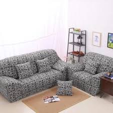 Elastic Sofa Cover Printed Flowers Slipcover Tight Wrap All Inclusive Corner Sofa Cover Stretch Furniture Covers 1 2 3 4 Seater Cubre Salas Sala Cubrir