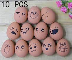 Please find your local retailer, showroom or agent to order samples outsde of the uk Rubber Fake Dummy Egg Artificial Nest Eggs Fake Food Dummy House Decor Funny Expression Eggshaped Elastic Easter Crafts Easter Egg Designs Creative Easter Eggs