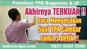 Maybe you would like to learn more about one of these? Terkuak Inilah Cara Mengerjakan Soal Tpa Gambar Dengan Mudah Sukses Tpa Com Wa 0821 4324 7049 Youtube