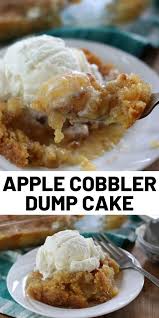 Apple Cobbler Dump Cake Di 2020 Resep Makanan Penutup Makanan Hidangan Penutup