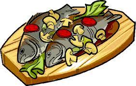 Résultat de recherche d'images pour "clipart plat poisson"