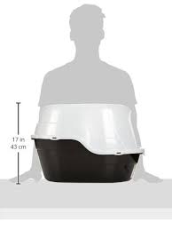 Nature S Miracle Hooded Flip Top Litter Box With Odor Control Charcoal Filter Walmart Com Walmart Com