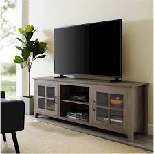 Walker Edison Farmhouse Glass Door Tv Stand Console For Most Tvs Up To 78 Gray Wash Bb70csgdgw Best Buy Tv Stand Wood Tv Stand Grey Tv Stand