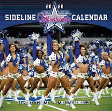 The dallas cowboys cheerleaders are the national football league cheerleading squad representing the dallas cowboys team. Dallas Cowboys Sideline Cheerleaders 2020 Calendar Lang Companies Inc Amazon De Bucher