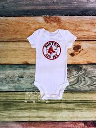Ships Fast Boston Red Sox Baby Bodysuit Toddler Child Youth Etsy