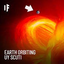 It's the largest star that we've ever discovered. What If What If Earth Orbited Uy Scuti Facebook
