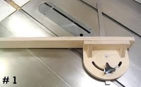 Diy Miter Gauge For The Table Saw Wood Tools Mitered Easy Woodworking Projects