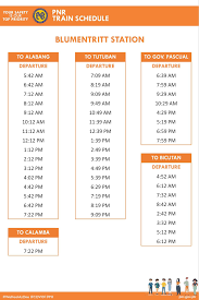 Check spelling or type a new query. Pnr Timetable Train Schedule Effective June 1 Under Gcq Buses And Ferries Pnr Train Schedule