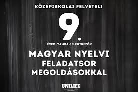 Az érettségi.org egy érettségi tételekkel, érettségi feladatokkal foglalkozó oldal. Kozepiskolai Felveteli Megoldasok 9 Evfolyamba Jelentkezok Magyar Nyelvi Feladatsor