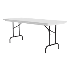 Maybe you would like to learn more about one of these? Correll R3072 23 72 R Series Rectangular Folding Table W Gray Granite Plastic Top 29 H