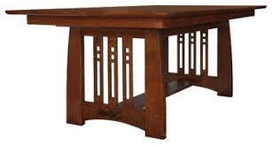 Stickley Self Storing Dining Table 89 91 598 Stickley Furniture Craftsman Decor Craftsman Furniture