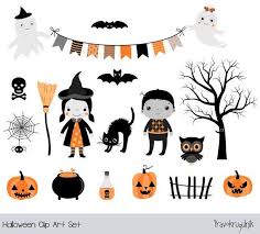 Halloween Clipart For Kids Cute Halloween Clipart Girl Witch Etsy Halloween Clipart Happy Halloween Pictures Halloween Clips
