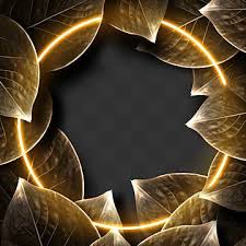 ورقة ذهبية قسط الحدود ذهبي المتقدمة ورقة الشجر png وملف psd للتحميل مجانا leaf border abstract artwork abstract
