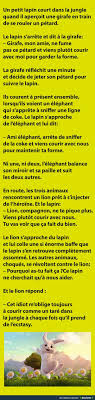 Un Petit Lapin Court Dans La Jungle Quand Il Apercoit Une Girafe Humour Blague Courte Et Marrante Blague