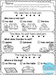 Free Reading Comprehension For Early Reader Reading Comprehension Worksheets Reading Comprehension Kindergarten Reading Comprehension Activities