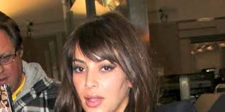 Kim Kardashian Debuts New Bangs