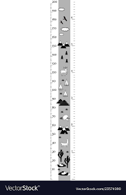 Height Chart In Minimalistic Scandinavian