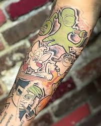 Looney tunes tattoos aren't just for the young at heart, but for the man who isn't afraid to toe the line between the sensible and absurd. 30 Best Half Sleeve Tattoo Ideas For Men In 2021 Tattooed Martha