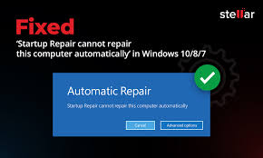 Startup repair in windows 7 works similar to how automatic repair works in windows 8, albeit a bit slower. Fixed Startup Repair Cannot Repair This Computer Automatically Error In Windows 10