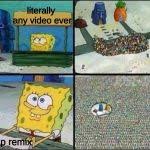 Spongebob Crowd Blank Template Imgflip