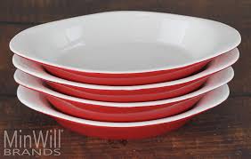 Minwill Brands Restaurant Grade Ceramic Oval Welsh Rarebit Au Gratin Baking Dish With Pan Scraper Baked Dishes Au Gratin Dishes