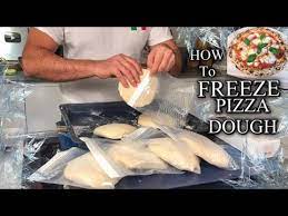 How To Properly Freeze The Pizza Dough Youtube